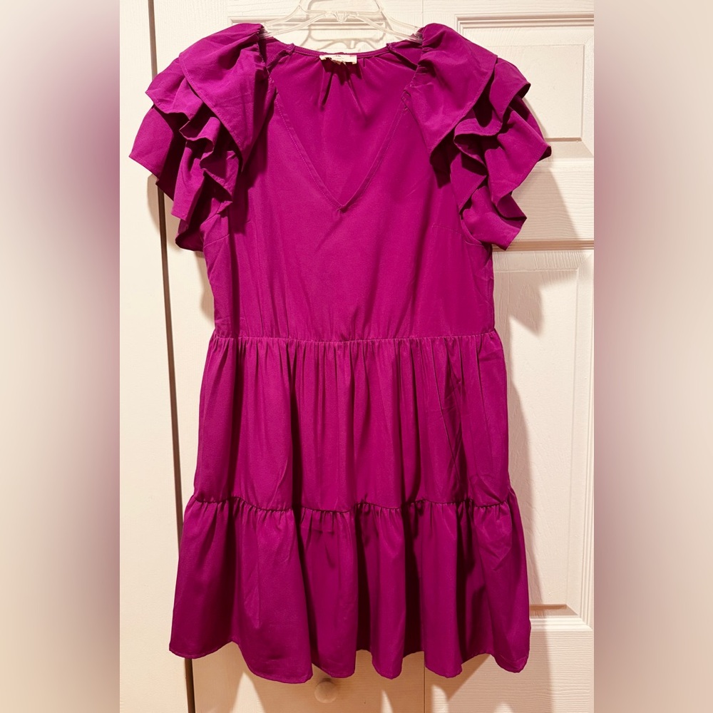 entro Dark Pink Dress NWOT